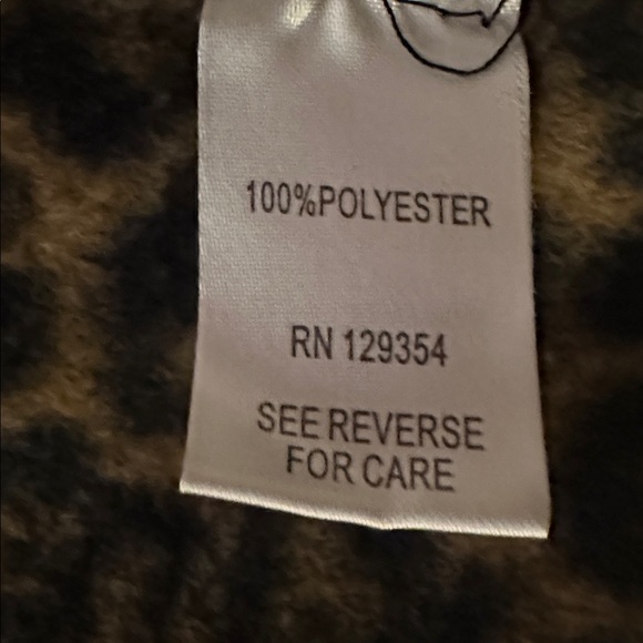 Leopard Print Double-Breasted Jacket - Picture 11 of 11